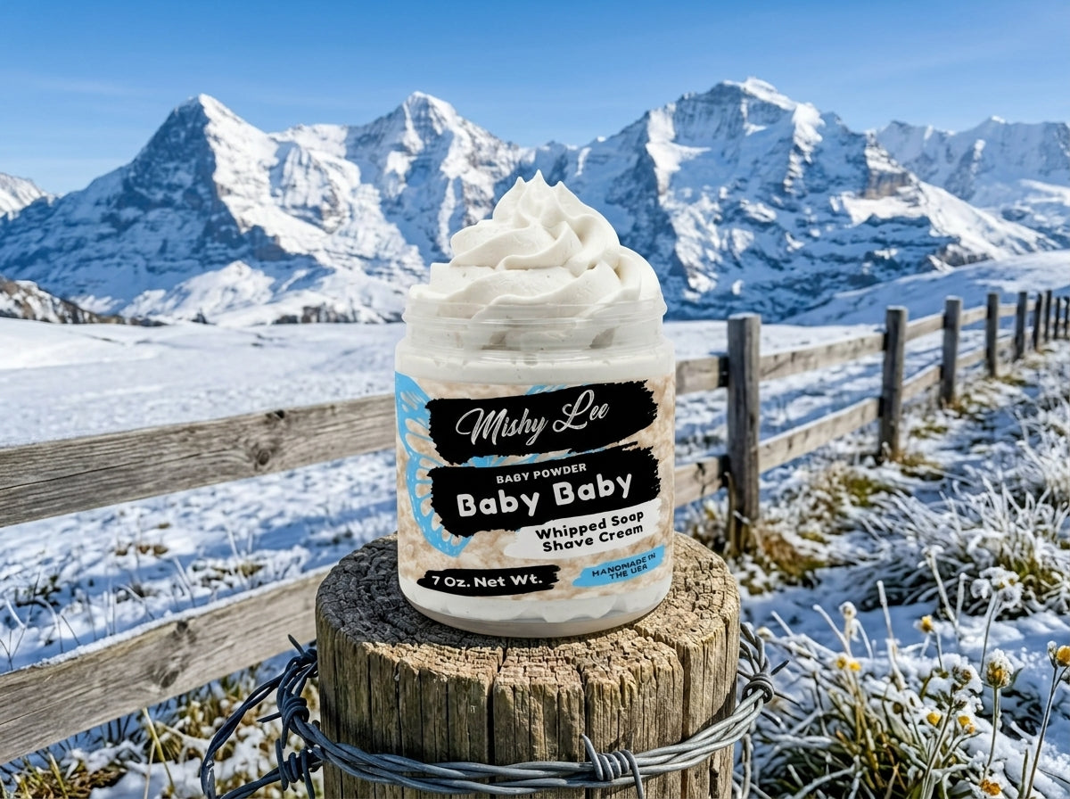 Baby Baby Whipped Soap and Shave Cream Mishy Lee Boutique