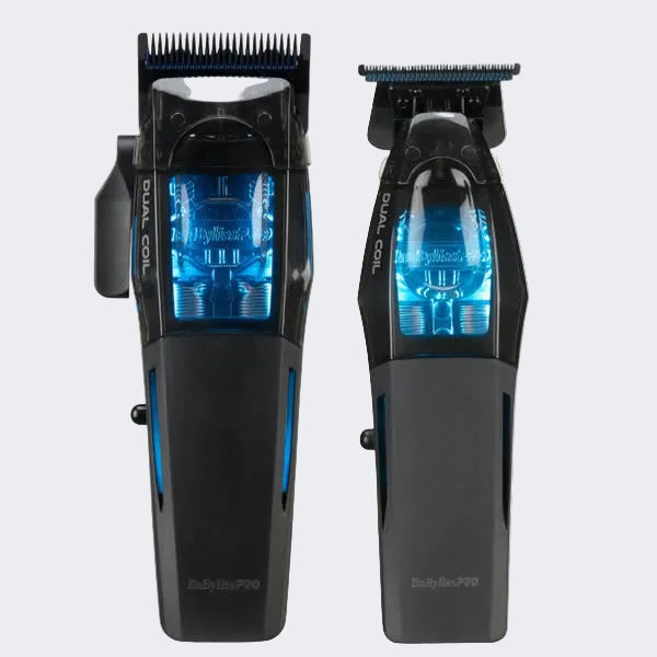 BaBylissPRO Dual-Coil Clipper FX95C & Trimmer FX95T Combo Certified Clippers