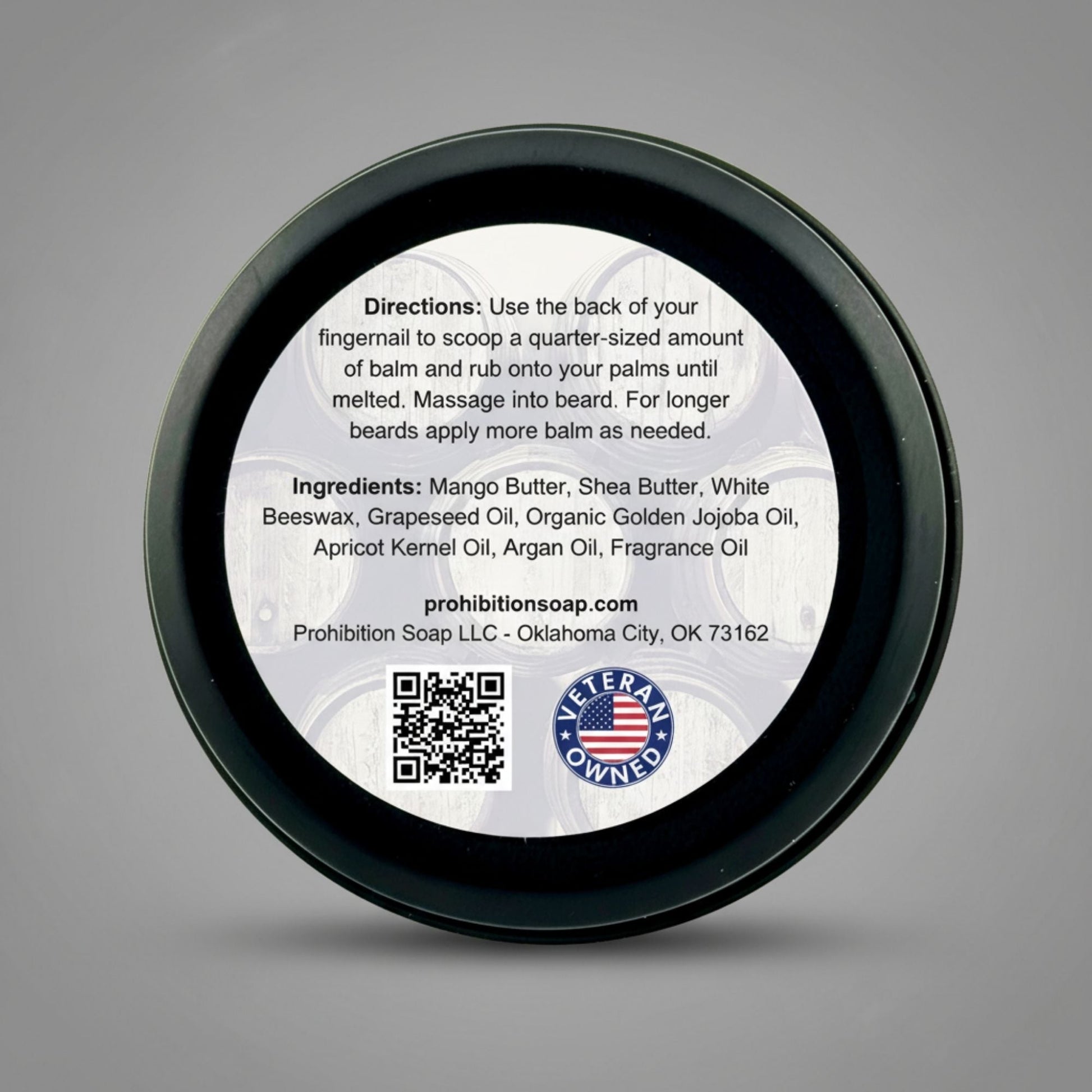 Barbershop Beard Balm Prohibition Soap