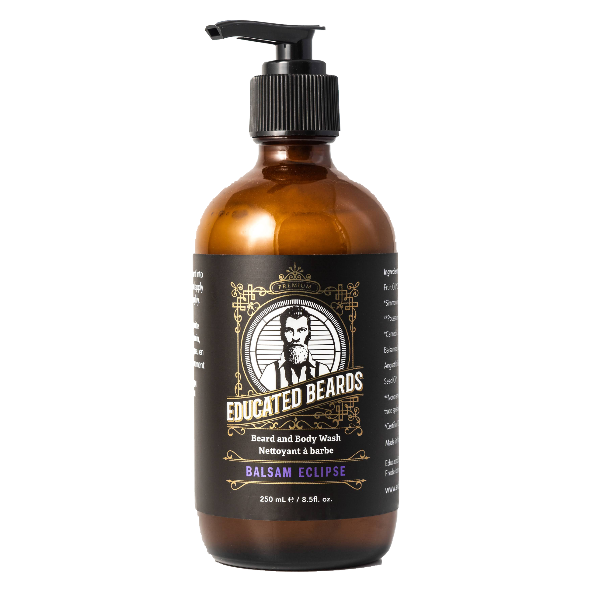 Educated Beards Balsam Eclipse Beard & Body Wash 250ml Pasteur Pharmacy