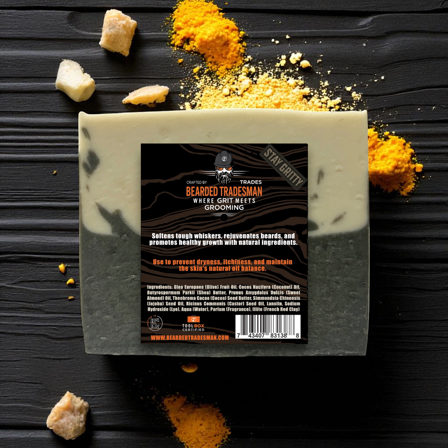 Bare Knuckle - Unscented GRIT - Whisker Wash