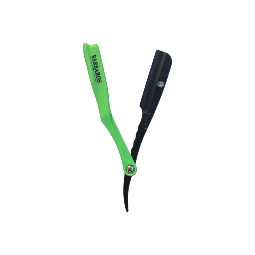 BARBAROS SNAPLOCK RAZOR HOLDER - GREEN N.O.S. Barber Supply