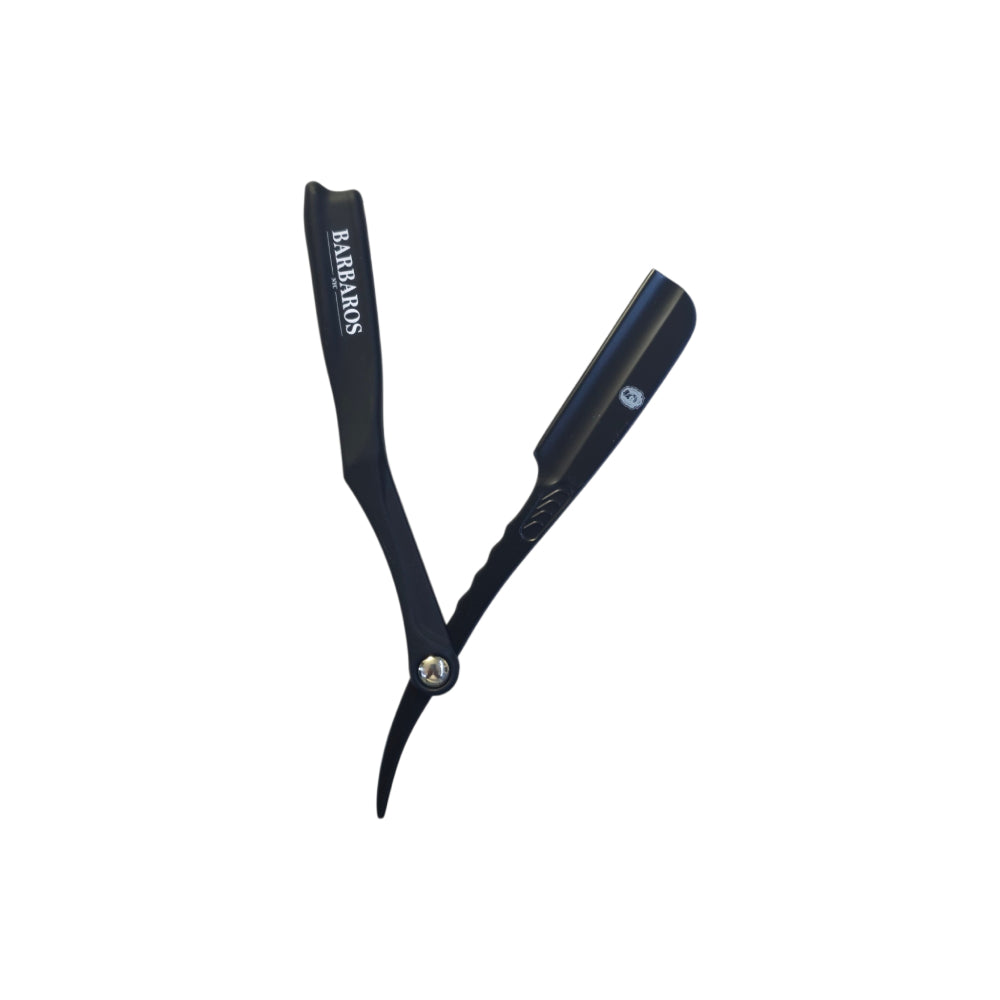 BARBAROS SNAPLOCK RAZOR HOLDER - BLACK N.O.S. Barber Supply