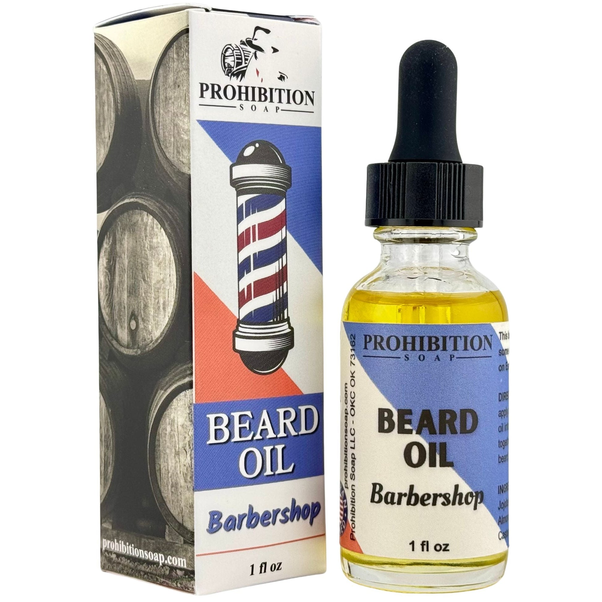 Barbershop Beard Oil Prohibition Soap