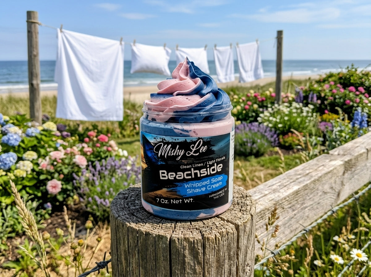 Beachside Whipped Soap and Shave Cream Mishy Lee Boutique