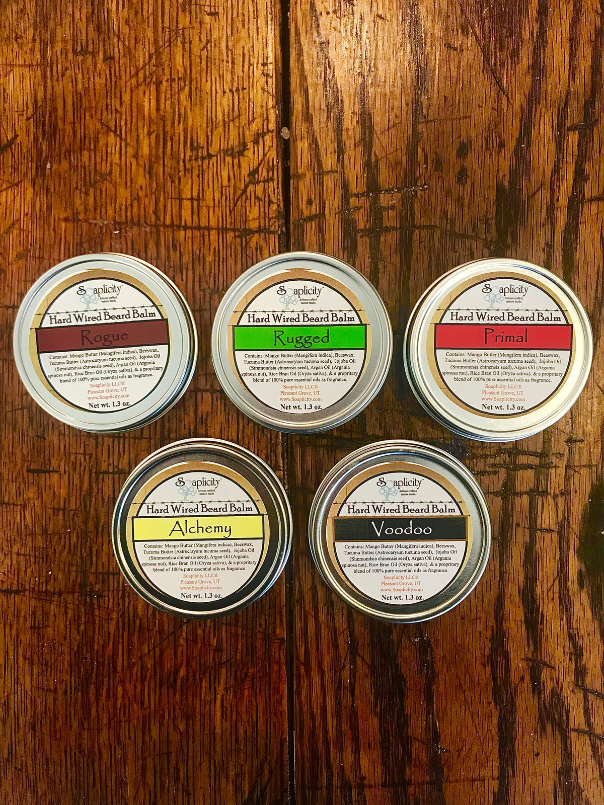 Rogue Hard Wired Beard Balm Soaplicity