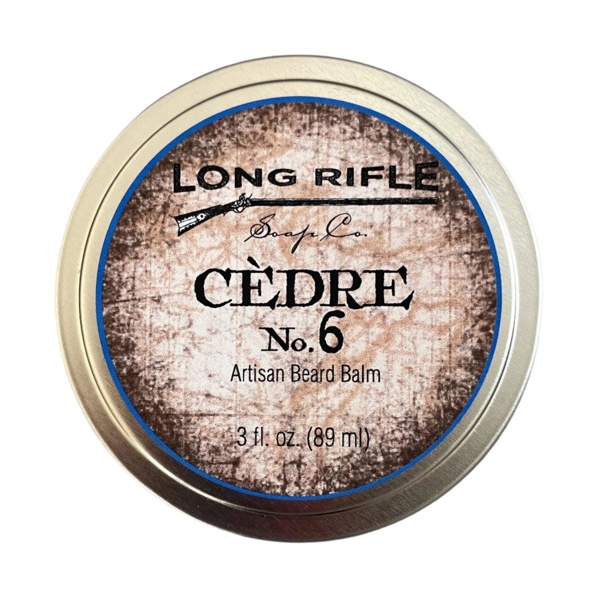 Long Rifle Soap Co. Cedre No.6 Beard Balm/Oil Collection Pasteur Pharmacy