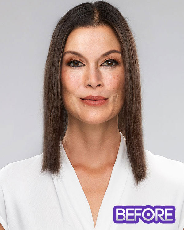 Top Coverage Wavy 12 inch | Lace Front & Monofilament Synthetic Hair Topper by Jon Renau