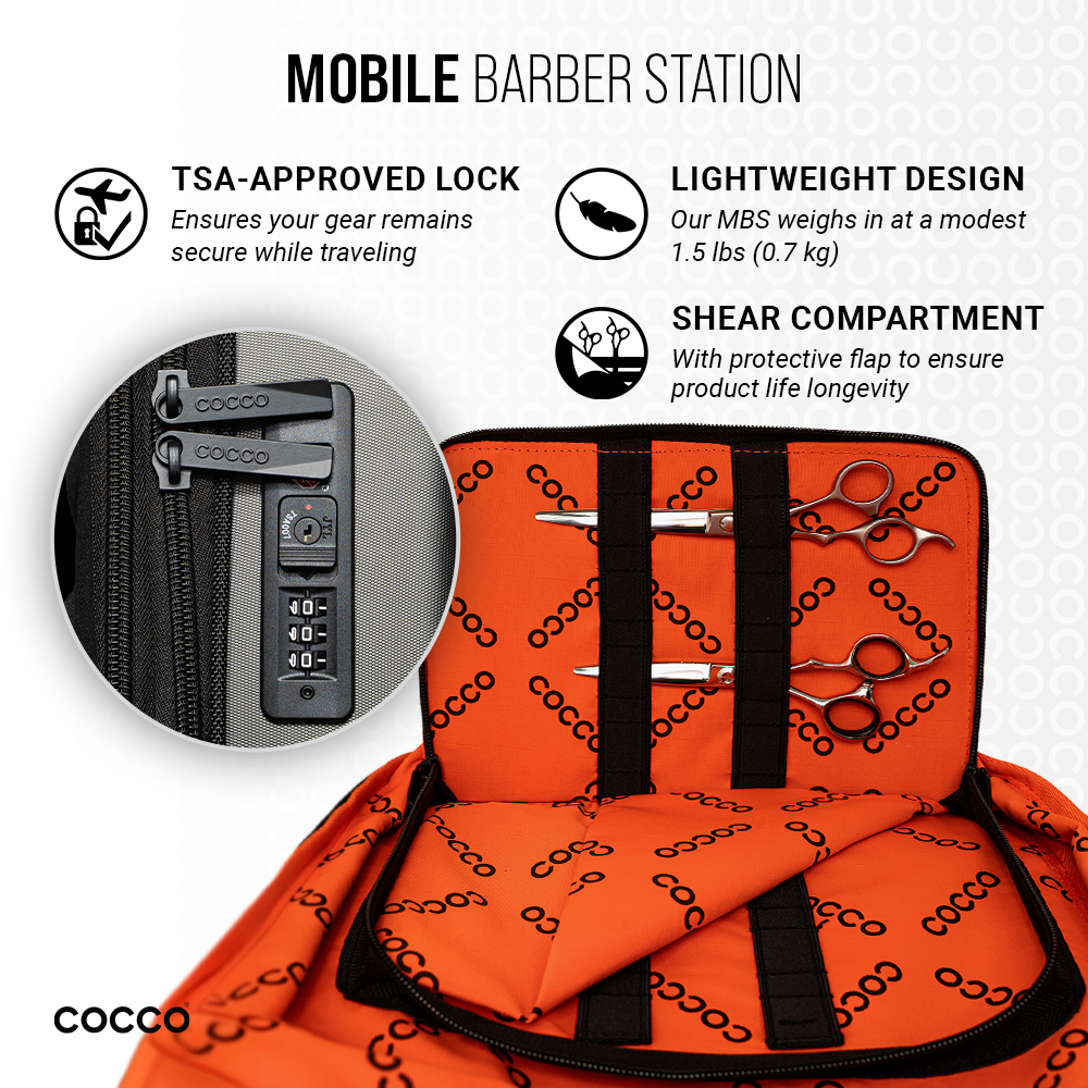 COCCO® Mobile Barber Station (MBS) Backpack Cocco Hair Professional