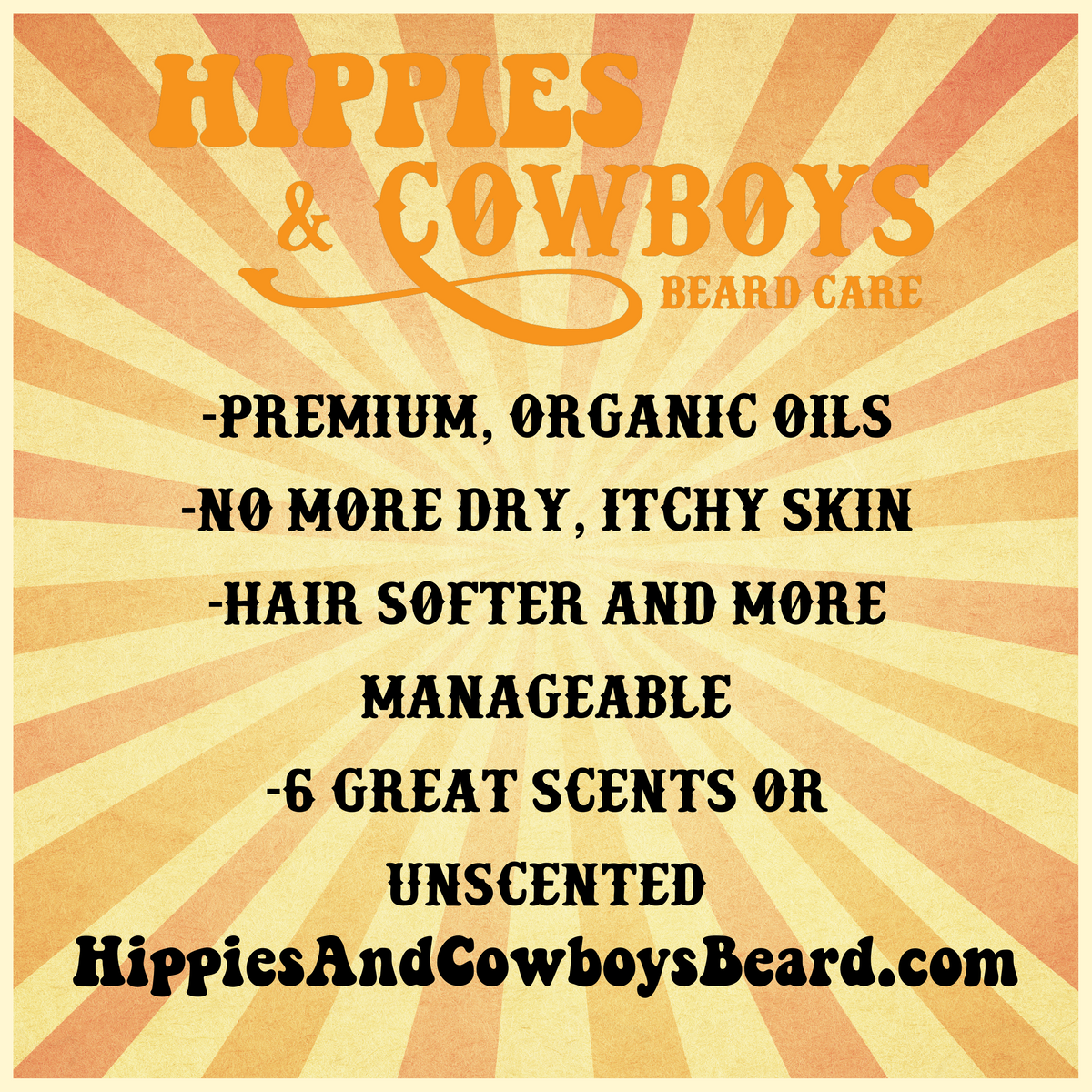 Basic Dude Beard Butter Hippies and Cowboys Beard Care