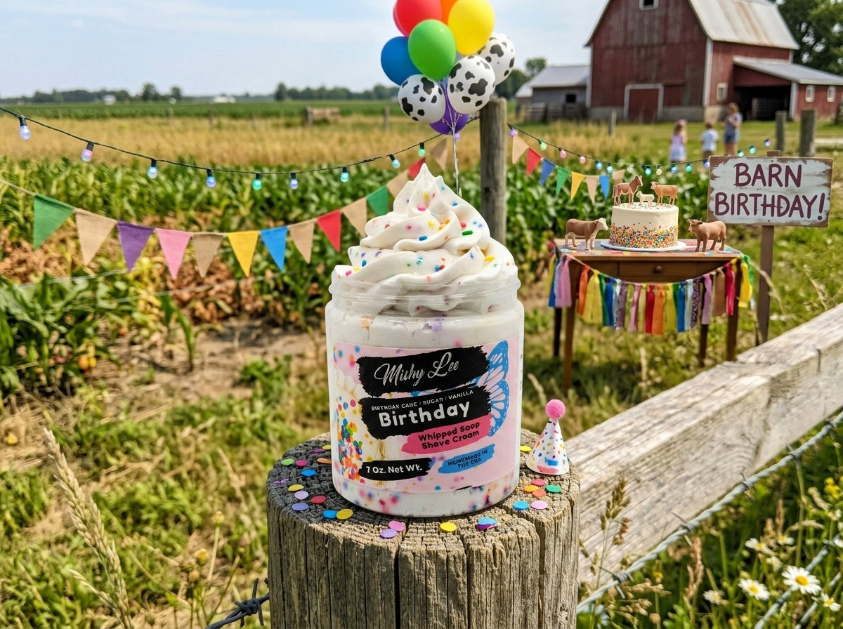 Birthday Whipped Soap and Shave Cream Mishy Lee Boutique