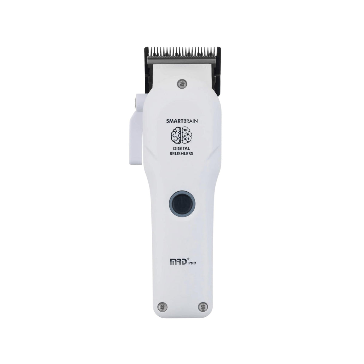 MRD PRO Smart Brain HC-3969 Hair Clipper in White Beauty Care Bag
