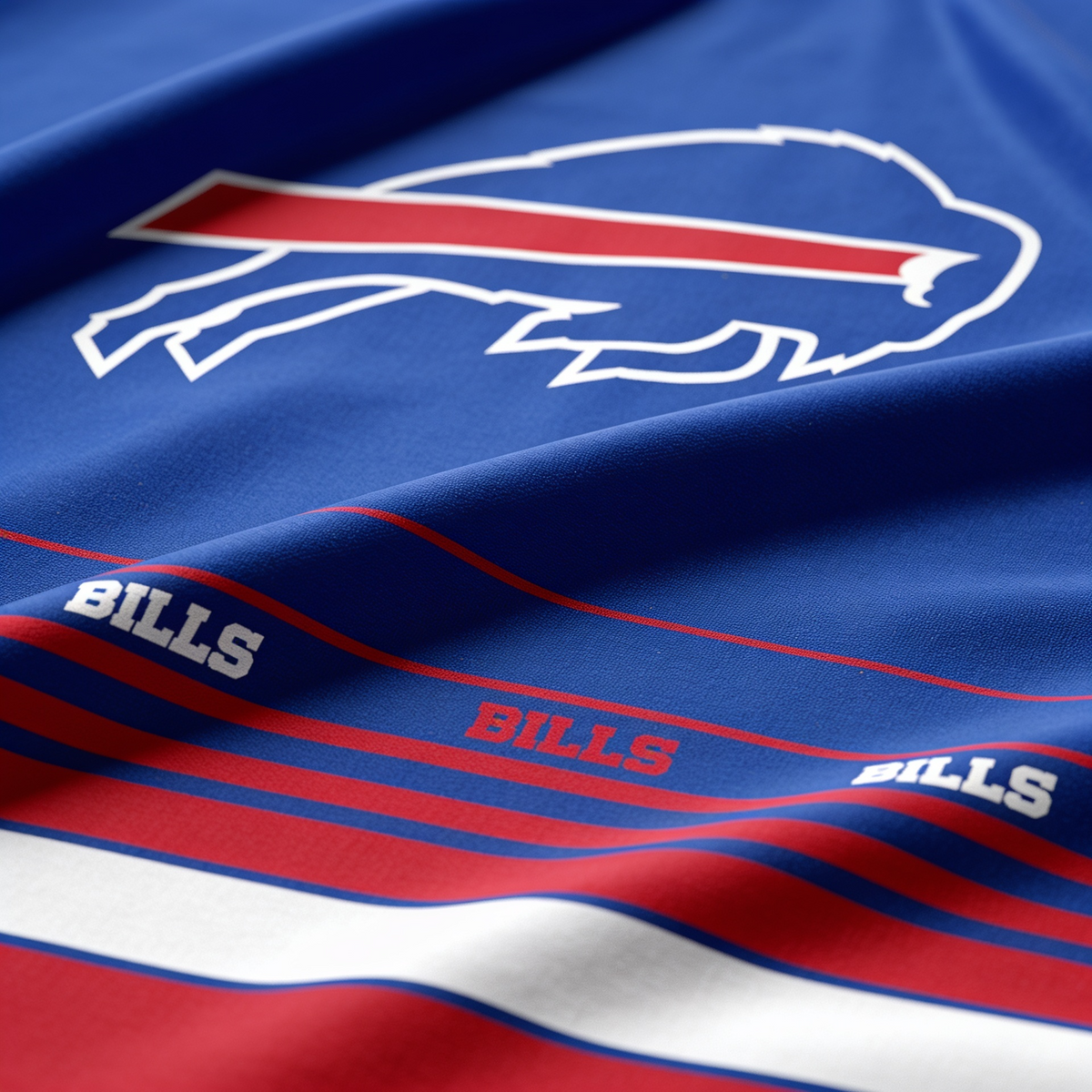 Buffalo Bills Barber Cape myteamcape