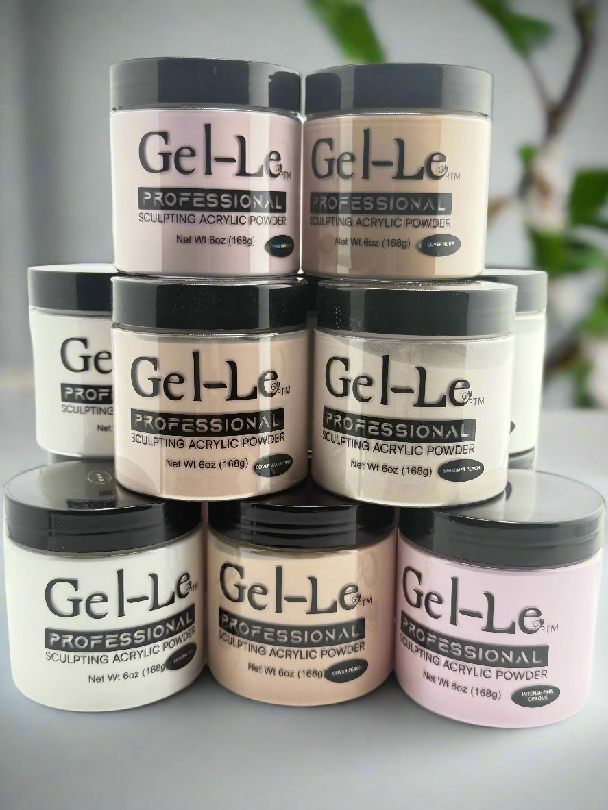 Gel-Le - Acrylic Powder - Crystal Clear
