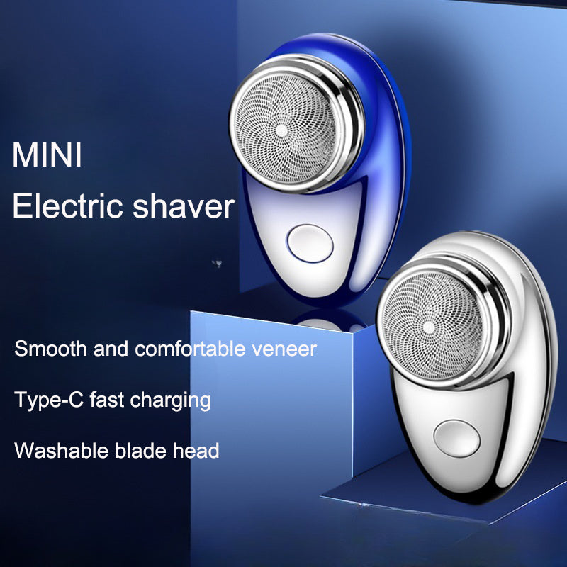 Portable rechargeable shaver small steel cannon mini electric shaver electric travel compact shaver American Smart