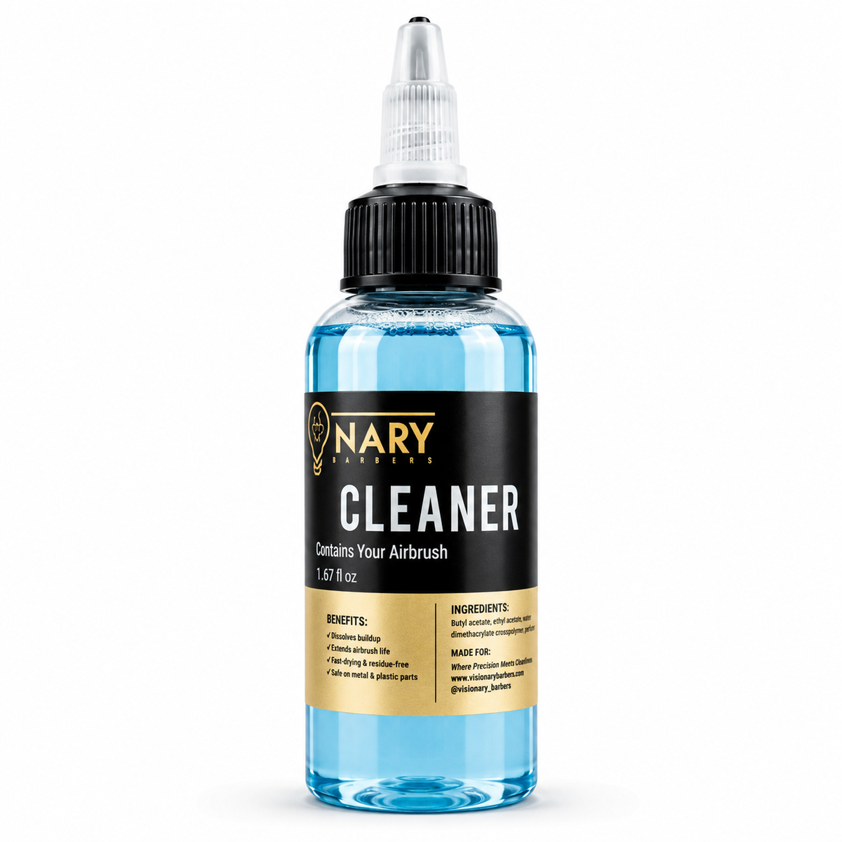 Airbrush Cleaner Visionary Barbers