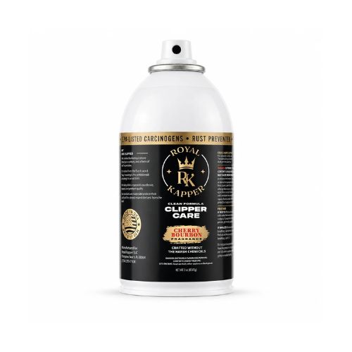 ROYAL KAPPER NON-TOXIC CLIPPER SPRAY -  MINI CHERRY BOURBON 3OZ N.O.S. Barber Supply