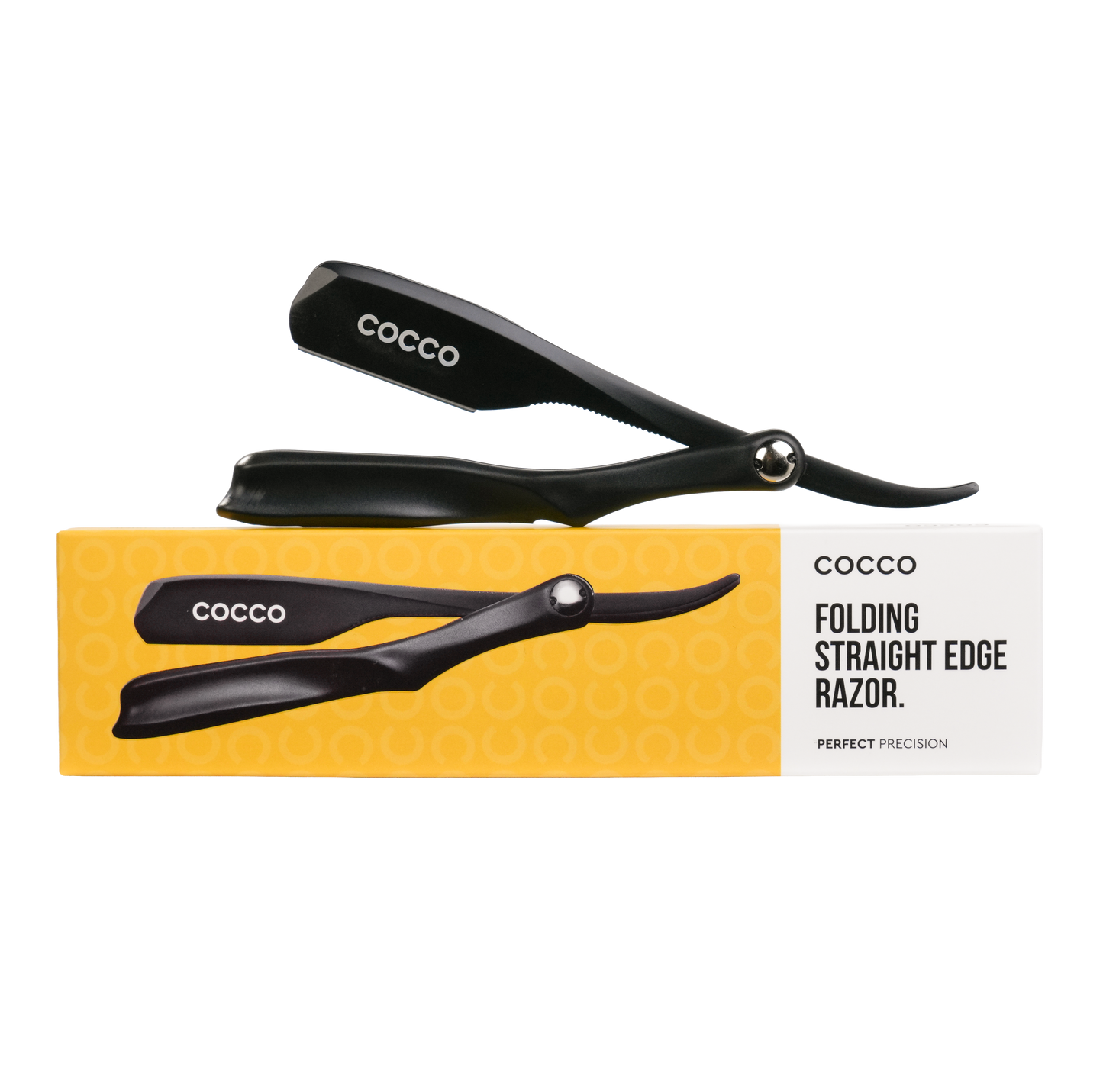 Folding Razor T11 - Matte black Cocco Hair Professional