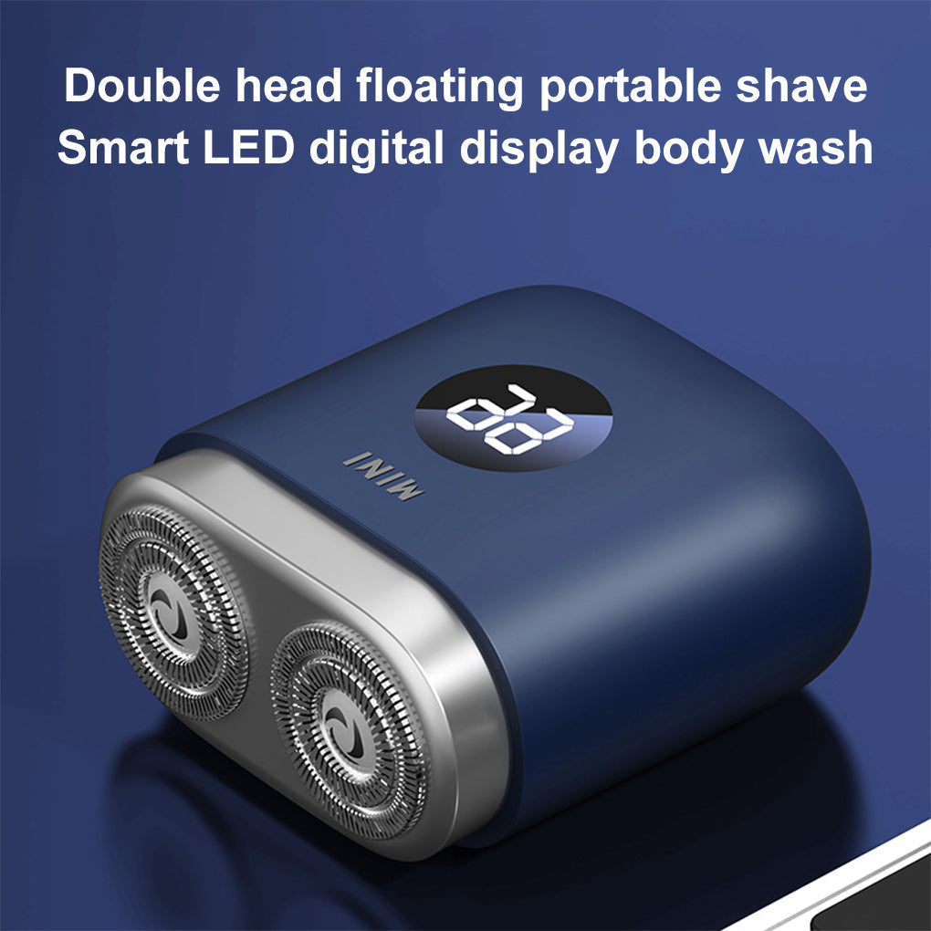 Small Steel Cannon Shaver Electric Men's Shaver Shaver Portable Beard Shaver Car USB American Smart