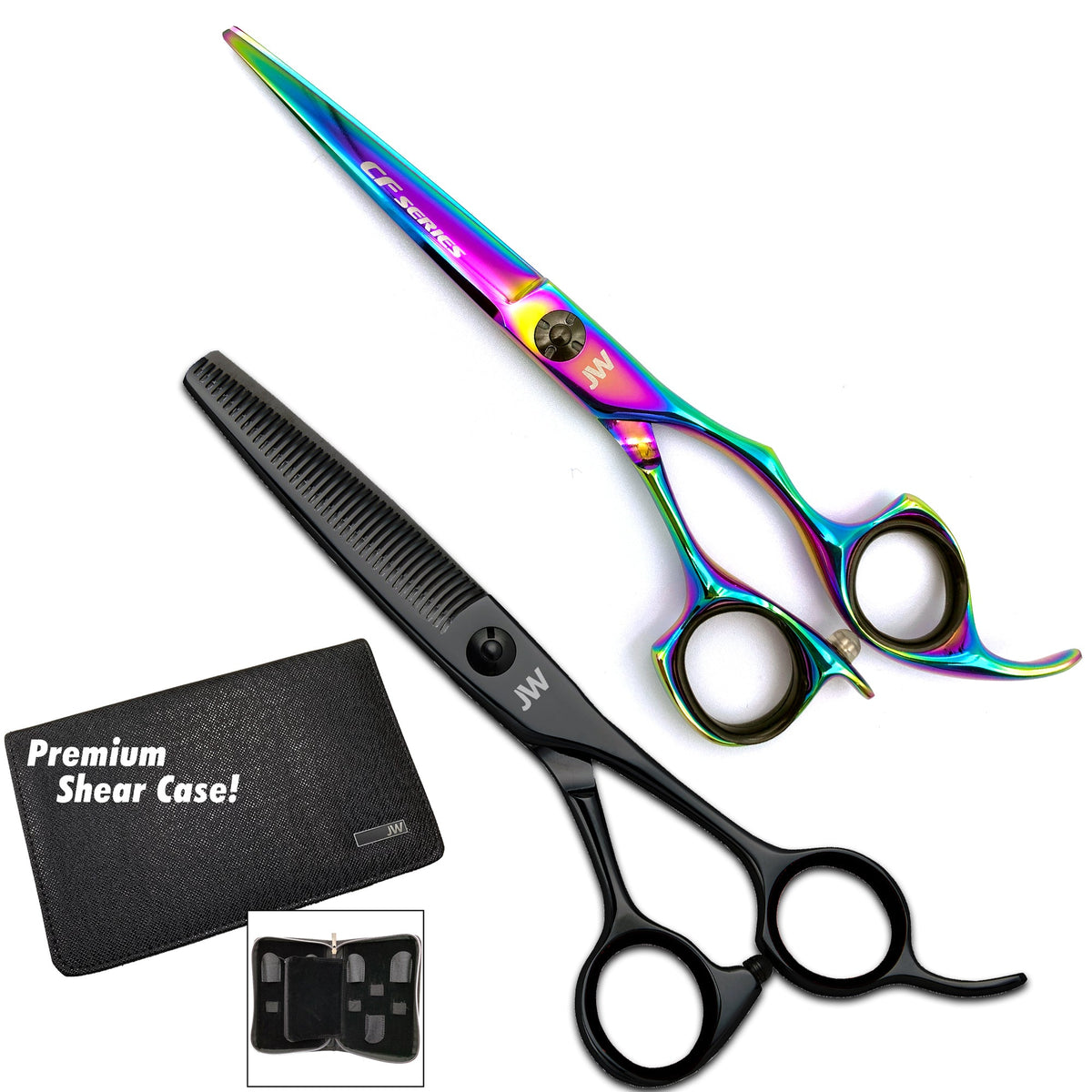 JW CF Shear & Thinner Kit Blackout Edition Tricut.com