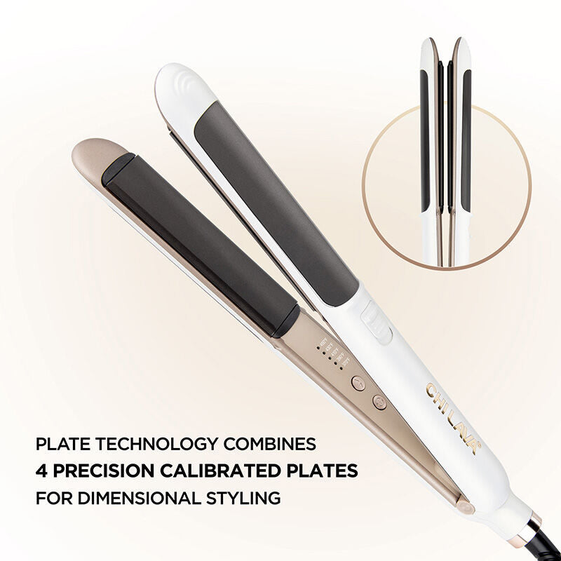 CHI LAVA 4D STYLING IRON 1" - WHITE (#GF8822) N.O.S. Barber Supply