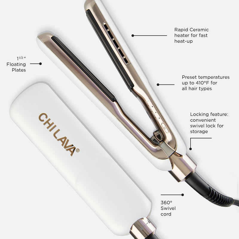 CHI LAVA MINISTYLER - WHITE (#GF0097) N.O.S. Barber Supply