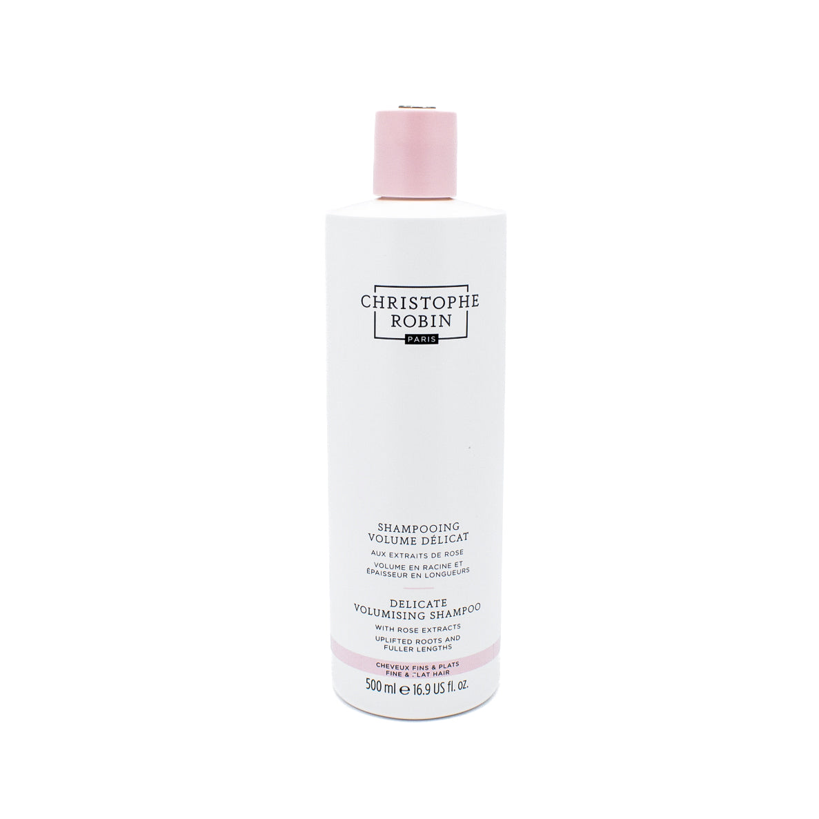 CHRISTOPHE ROBIN Delicate Volumizing Shampoo with Rose Extracts 16.9oz - Missing Pump This is Beauty US