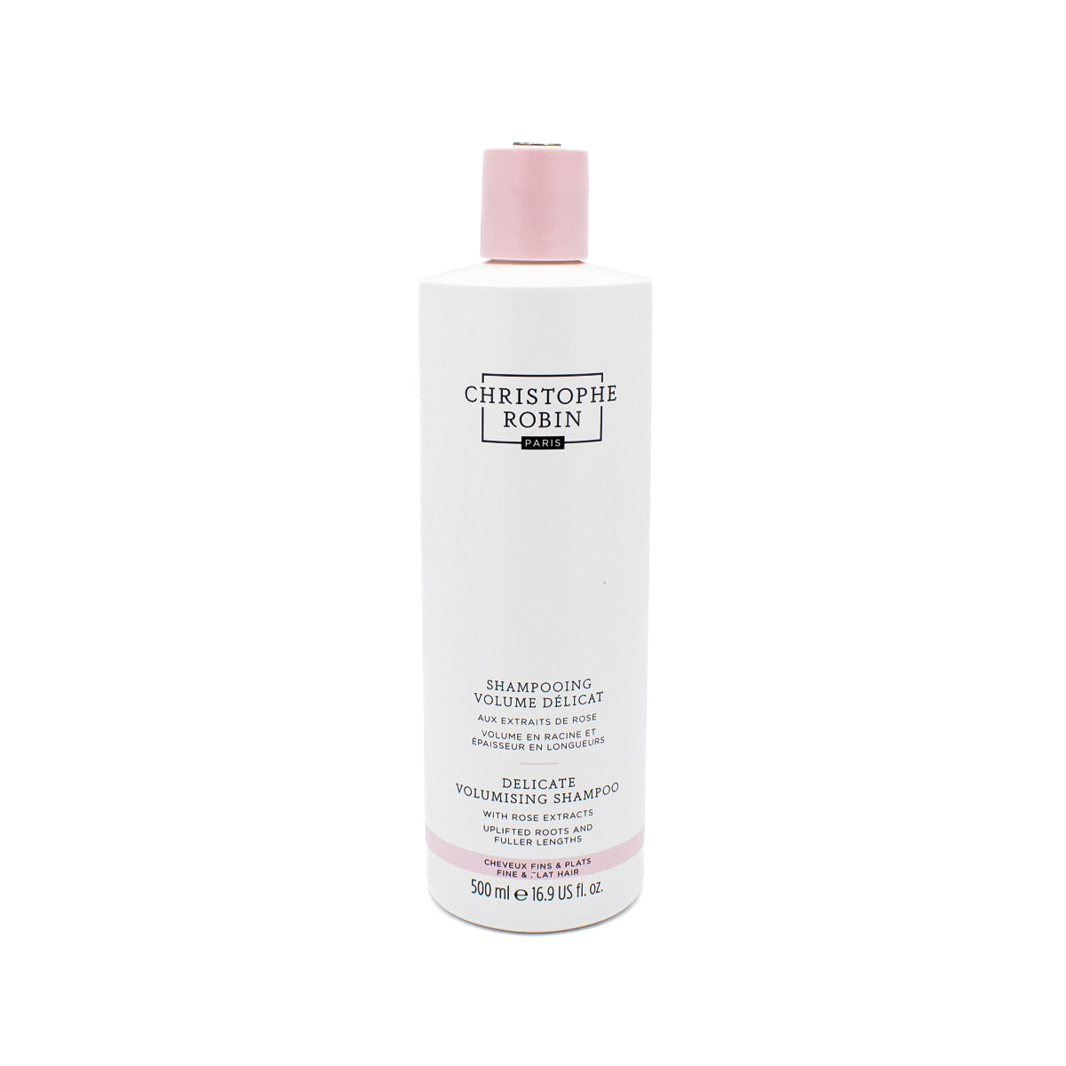 CHRISTOPHE ROBIN Delicate Volumizing Shampoo with Rose Extracts 16.9oz - Small Amount Missing This is Beauty US