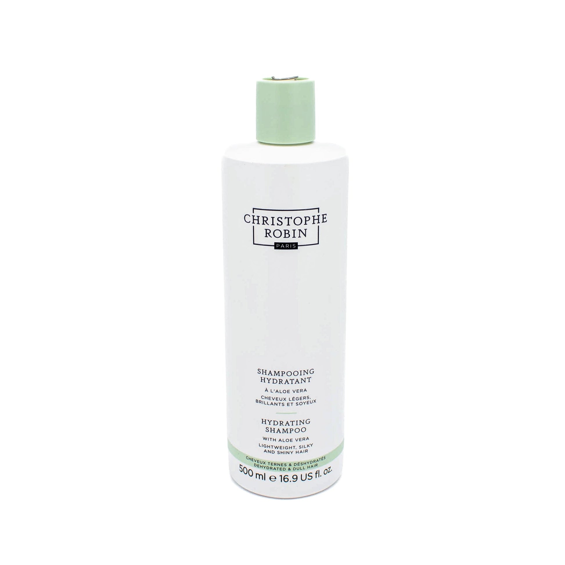 CHRISTOPHE ROBIN Hydrating Shampoo with Aloe Vera 16.9oz - Missing Pump This is Beauty US