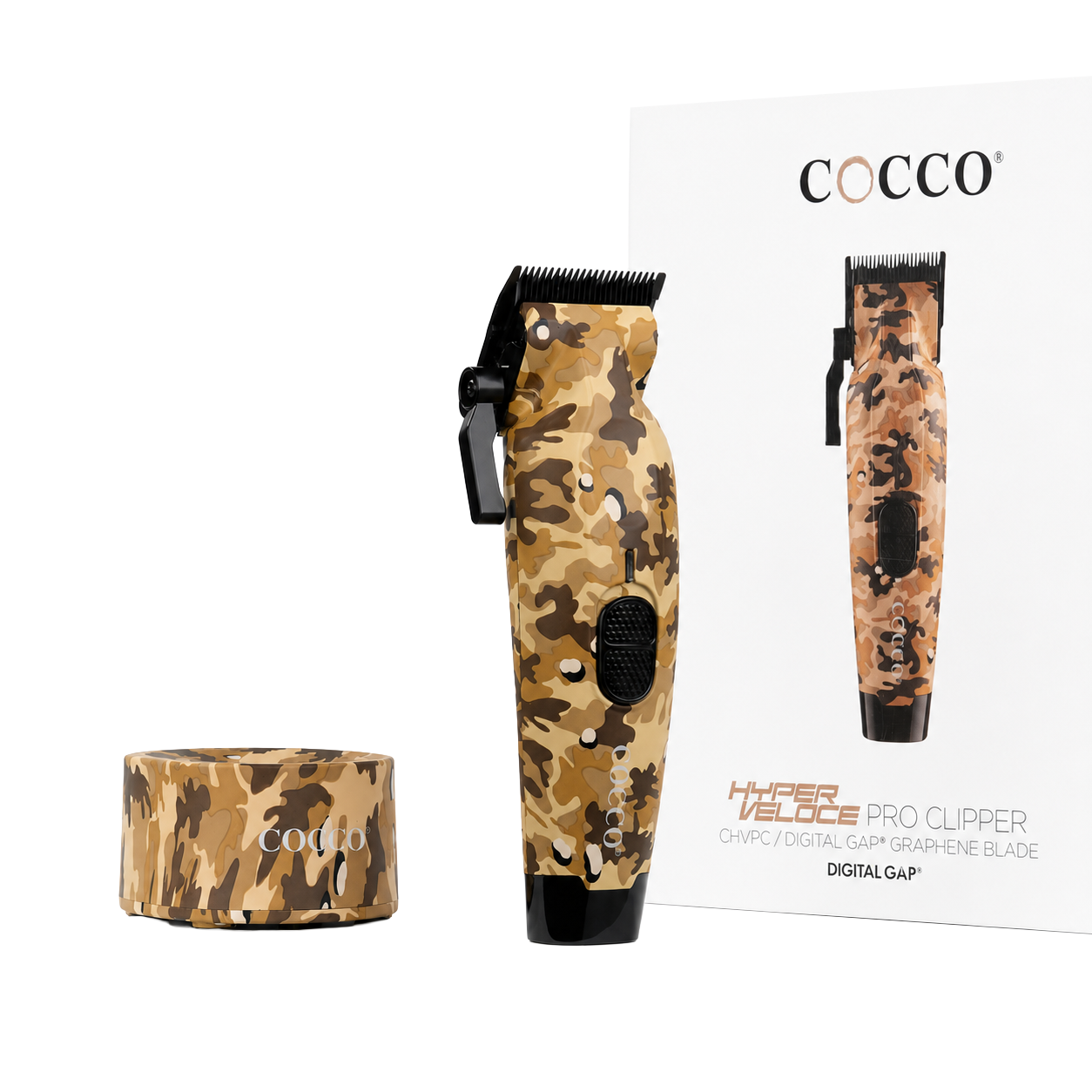 COCCO® Hyper Veloce Pro Clipper (Camo) Cocco Hair Professional