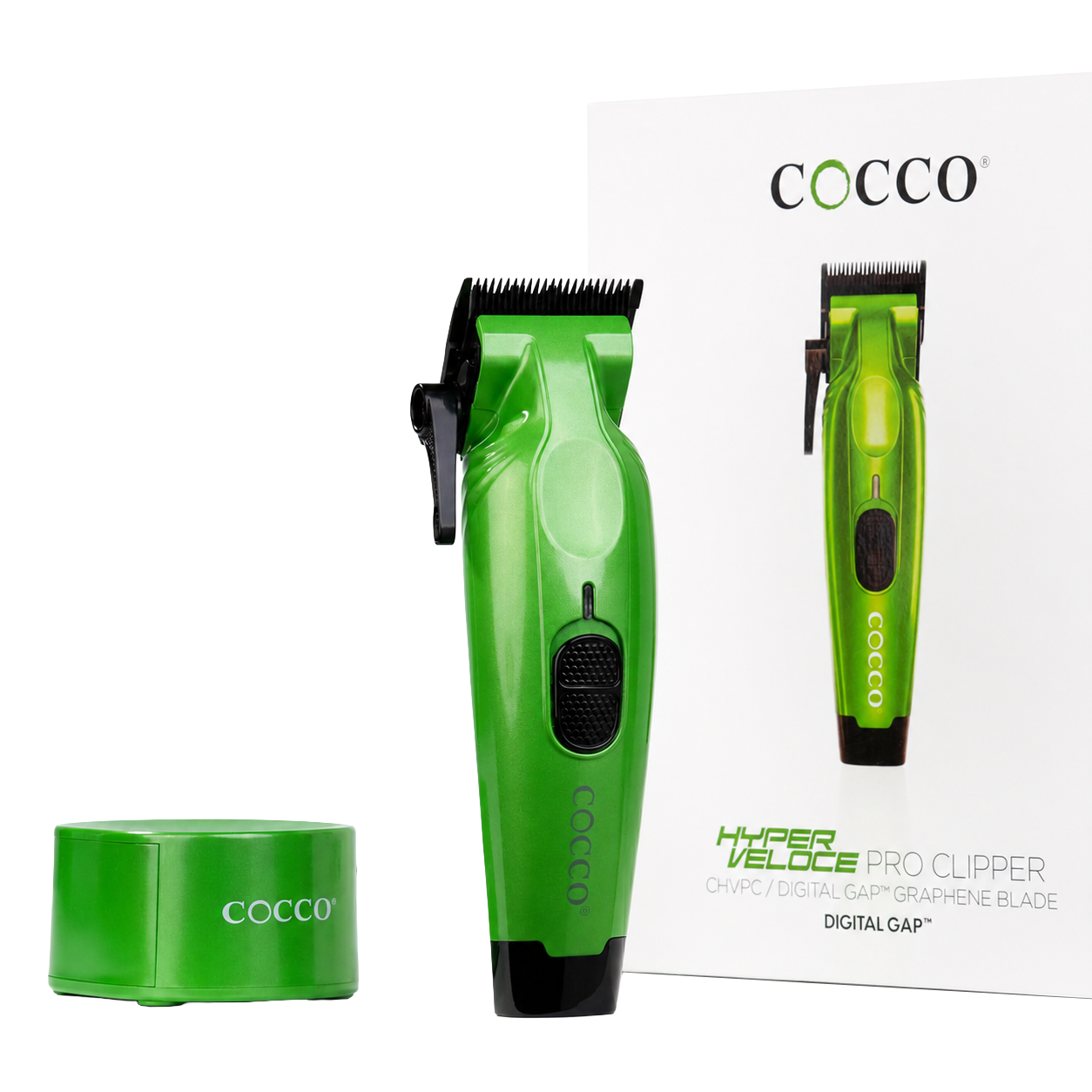 COCCO® Hyper Veloce Pro Clipper (Green) Cocco Hair Professional