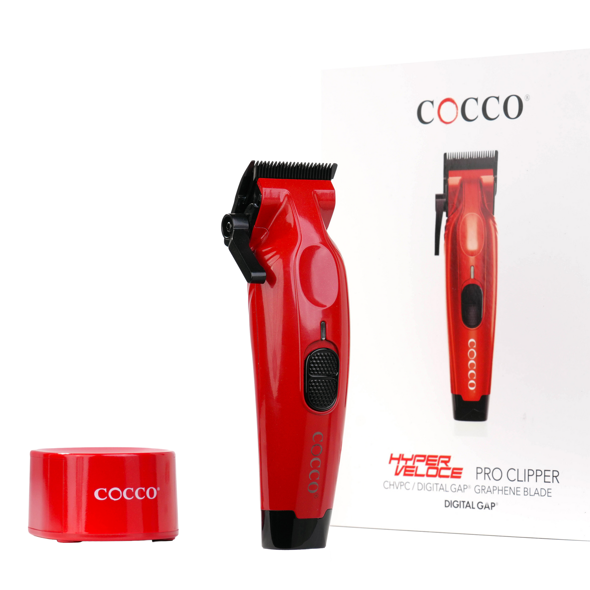 COCCO® Hyper Veloce Pro Clipper (Red) Cocco Hair Professional
