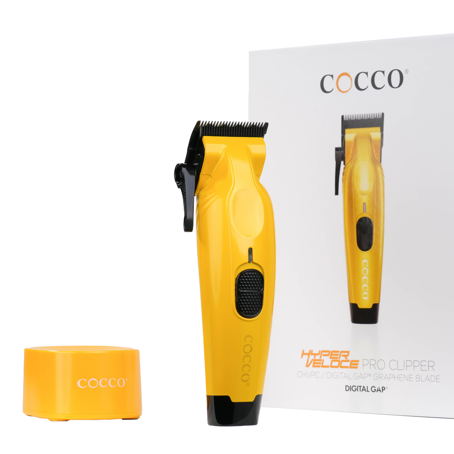 COCCO® Hyper Veloce Pro Clipper (Yellow) Cocco Hair Professional