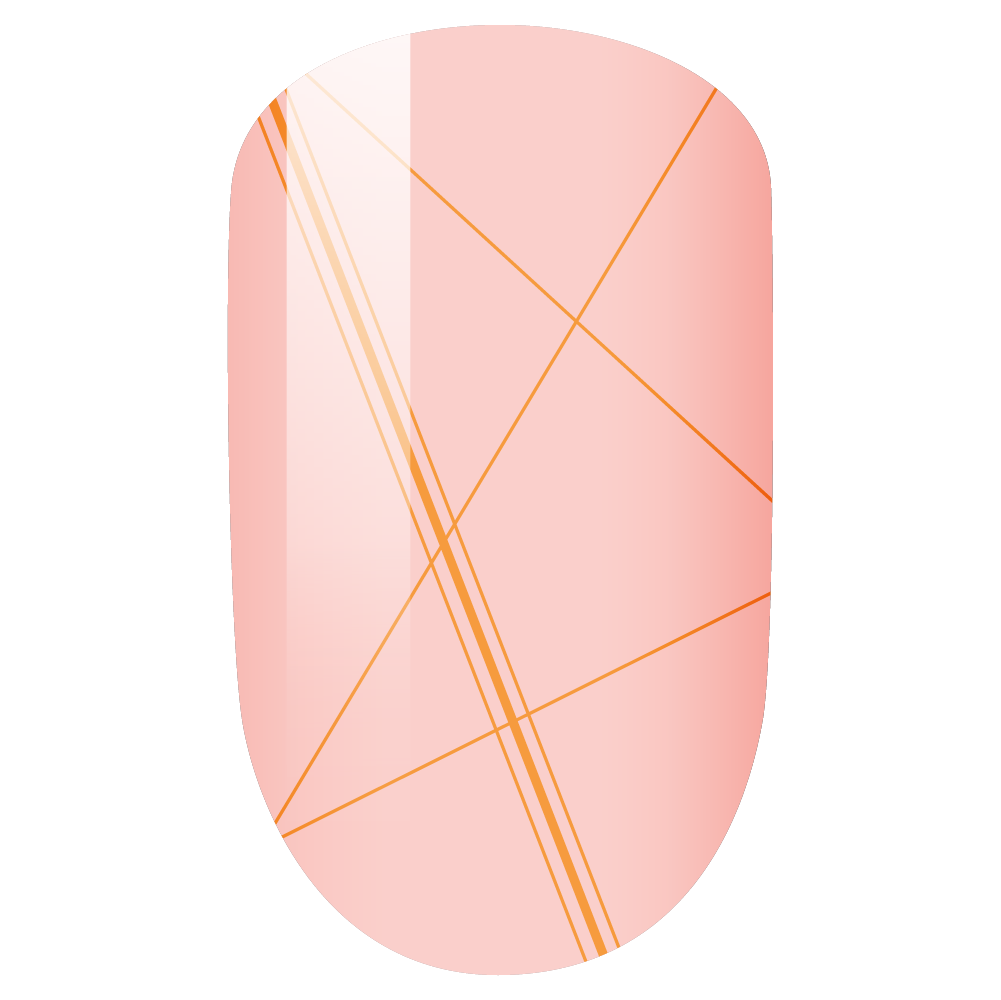 Lechat - CM Gel Art - 04 Orange Jolt .3oz Queen Nails & Beauty Supplies