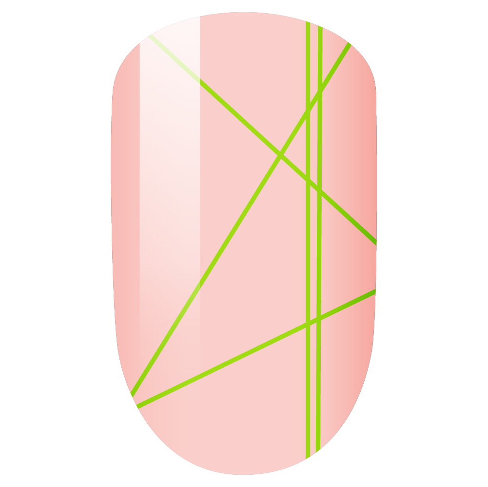 Lechat - CM Gel Art - 07 Electric Green .3oz Queen Nails & Beauty Supplies
