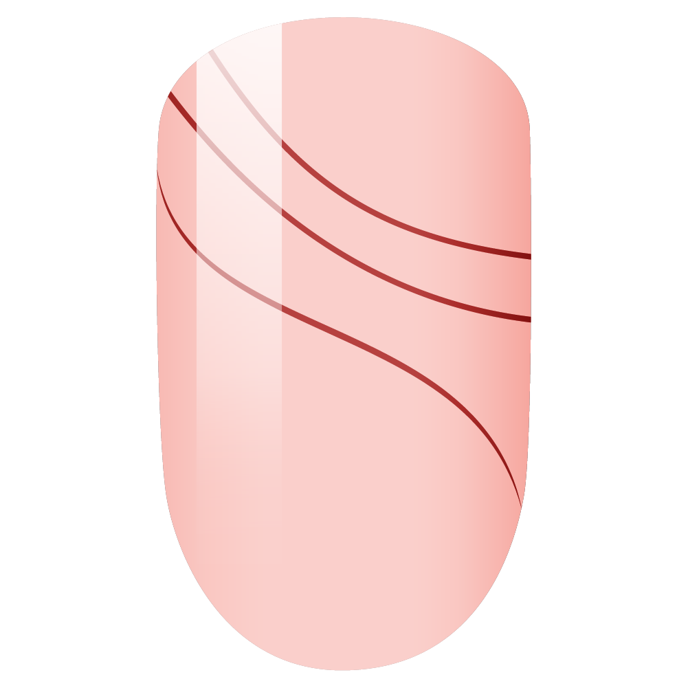 Lechat - CM Gel Art - 10 Just Red .3oz Queen Nails & Beauty Supplies