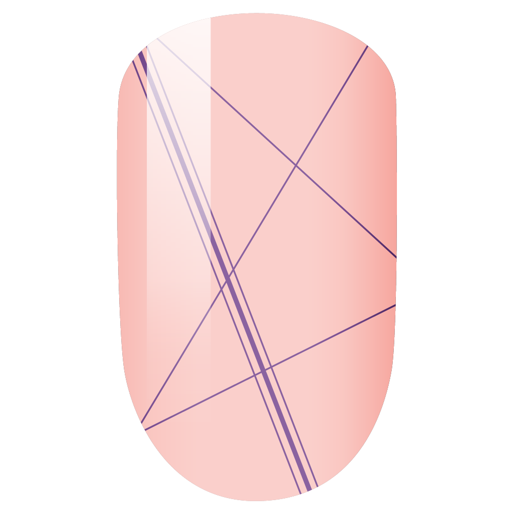 Lechat - CM Gel Art - 24 Royal Purple .3oz Queen Nails & Beauty Supplies
