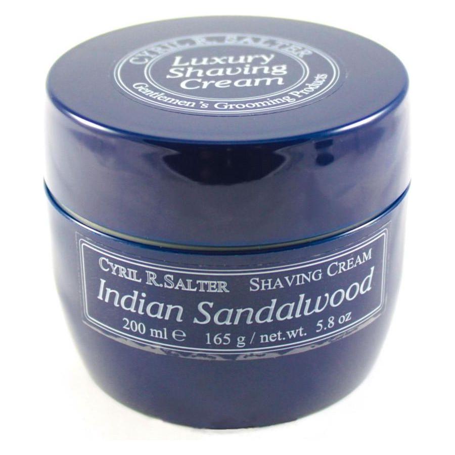 Cyril R. Salter Indian Sandalwood Luxury Shaving Cream 5.8 Oz Pasteur Pharmacy