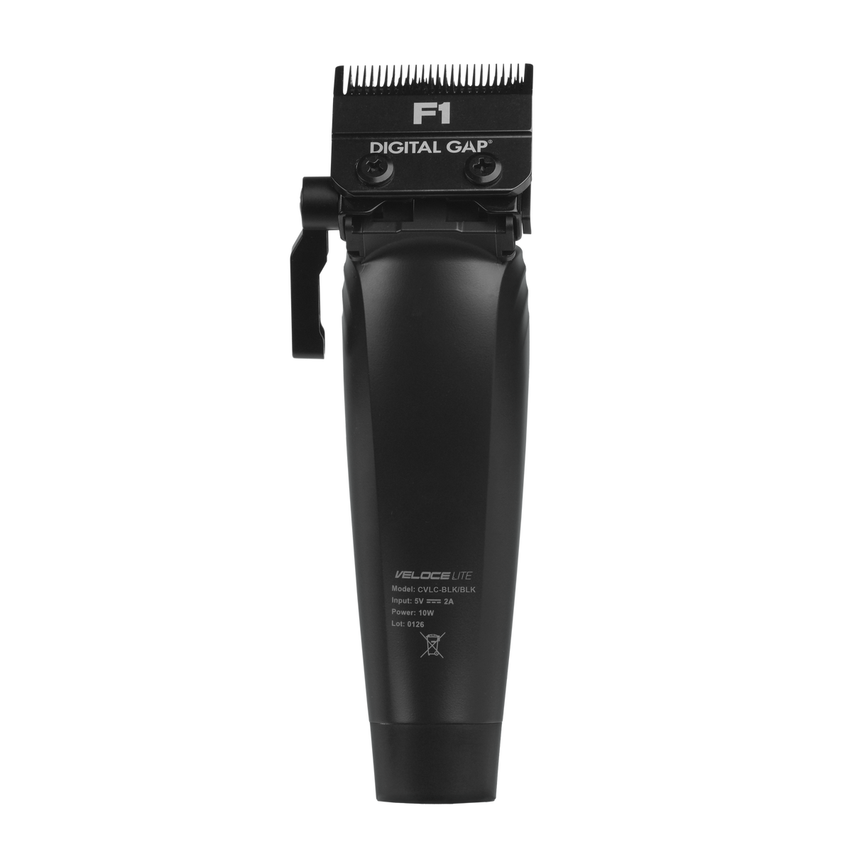 COCCO® Veloce Lite Clipper (Black/Black Stripe) Cocco Hair Professional