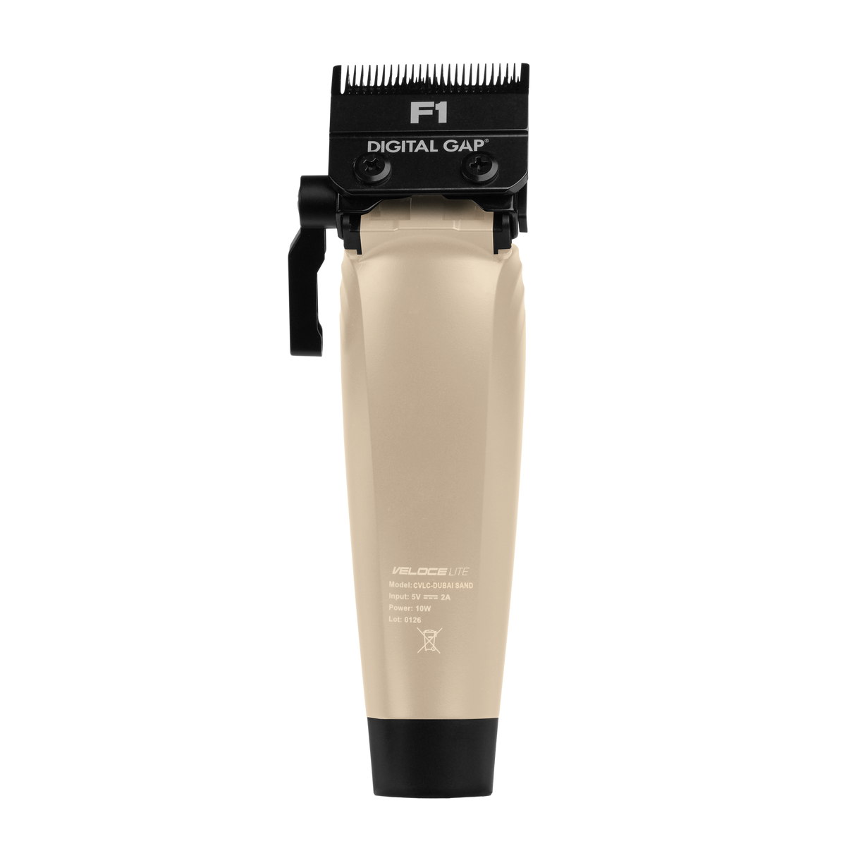 COCCO® Dubai Sand Veloce Lite Clipper (Tan/Black Stripe) Cocco Hair Professional