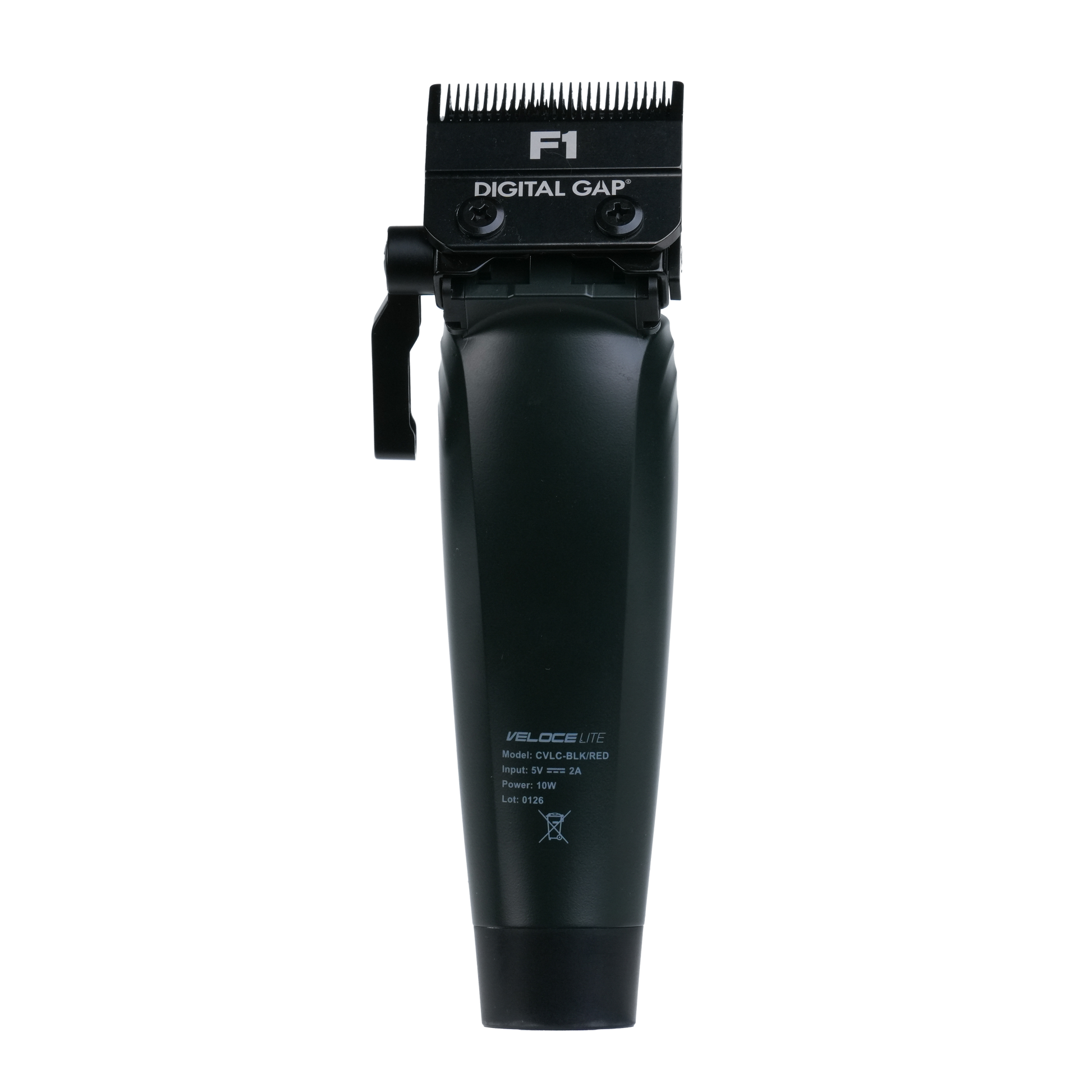 COCCO® Veloce Lite Clipper (Black/Red Stripe) Cocco Hair Professional