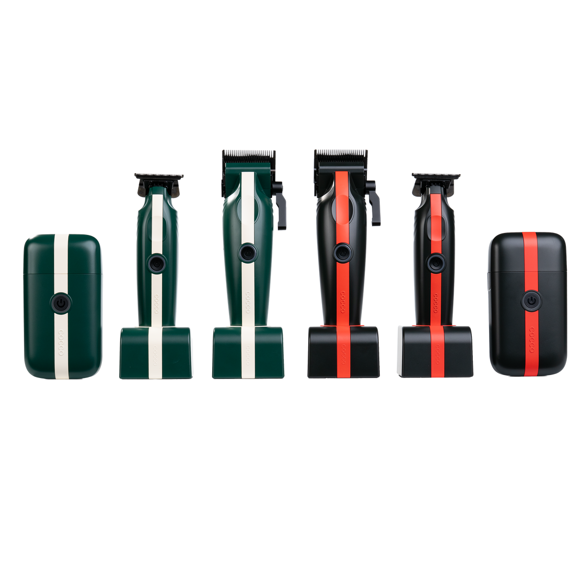 COCCO® Veloce Lite Trimmer (Green/White Stripe) Cocco Hair Professional