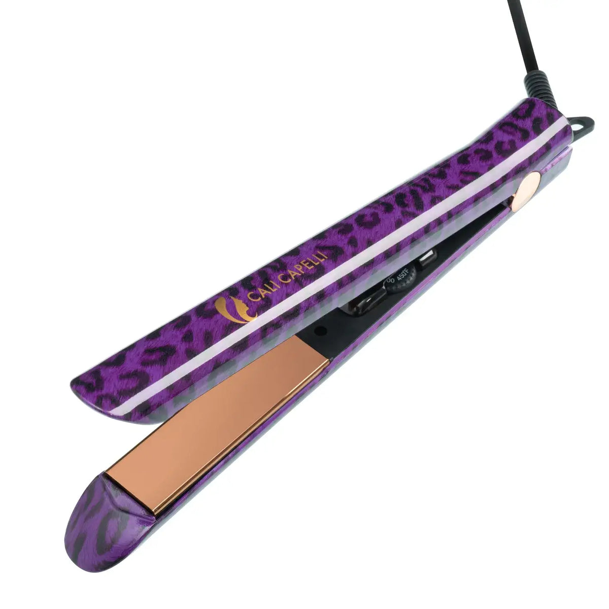 Titanium Hair Straightener Pro-Series 1″ Leopard Calicapelli Hair Tools