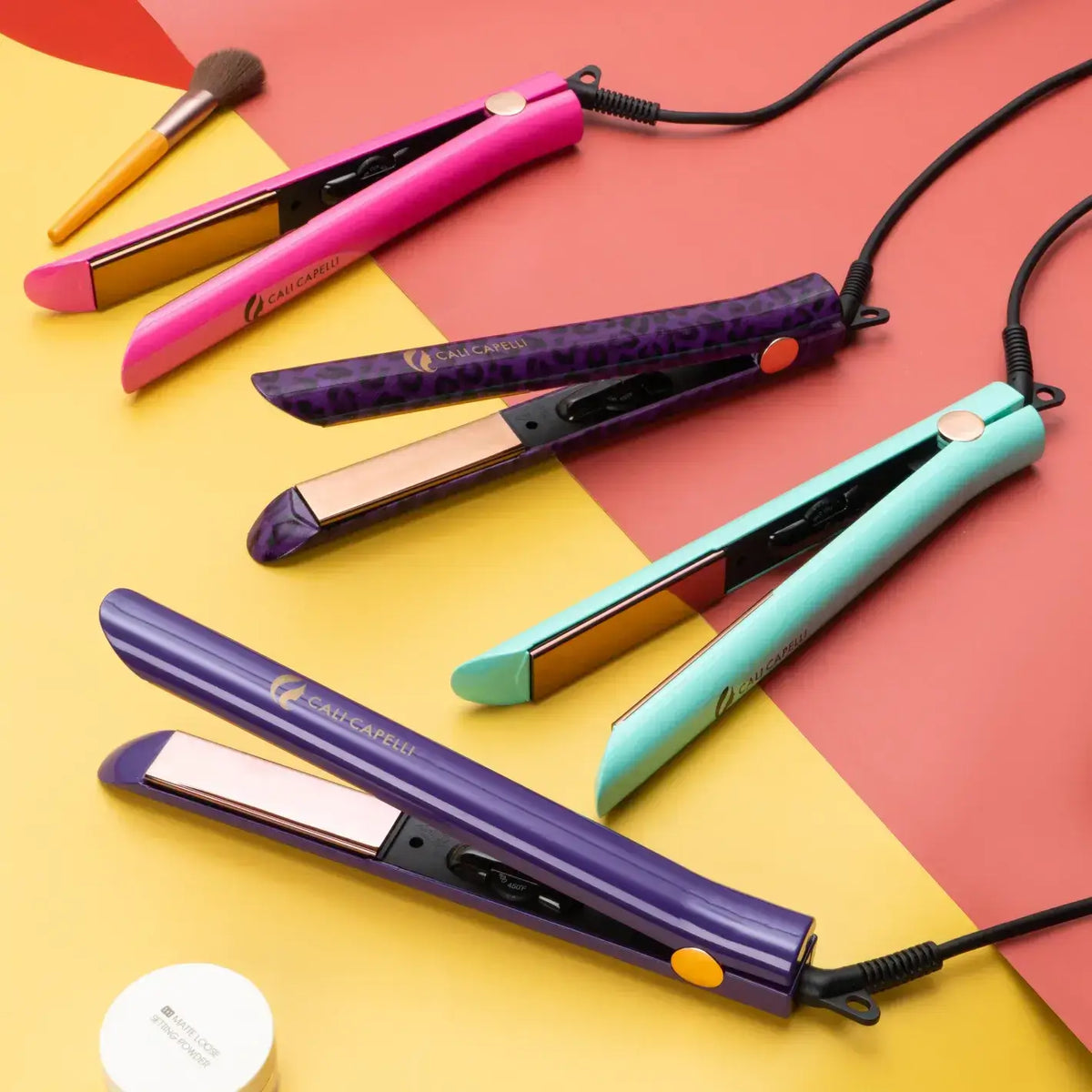 Titanium Hair Straightener Pro-Series 1″ Pink Calicapelli Hair Tools