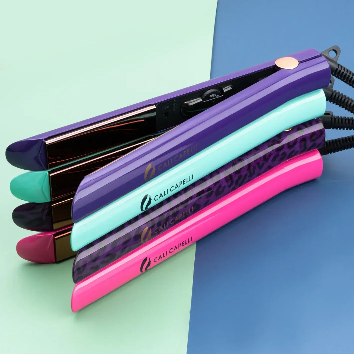 Titanium Hair Straightener Pro-Series 1″ Purple Calicapelli Hair Tools