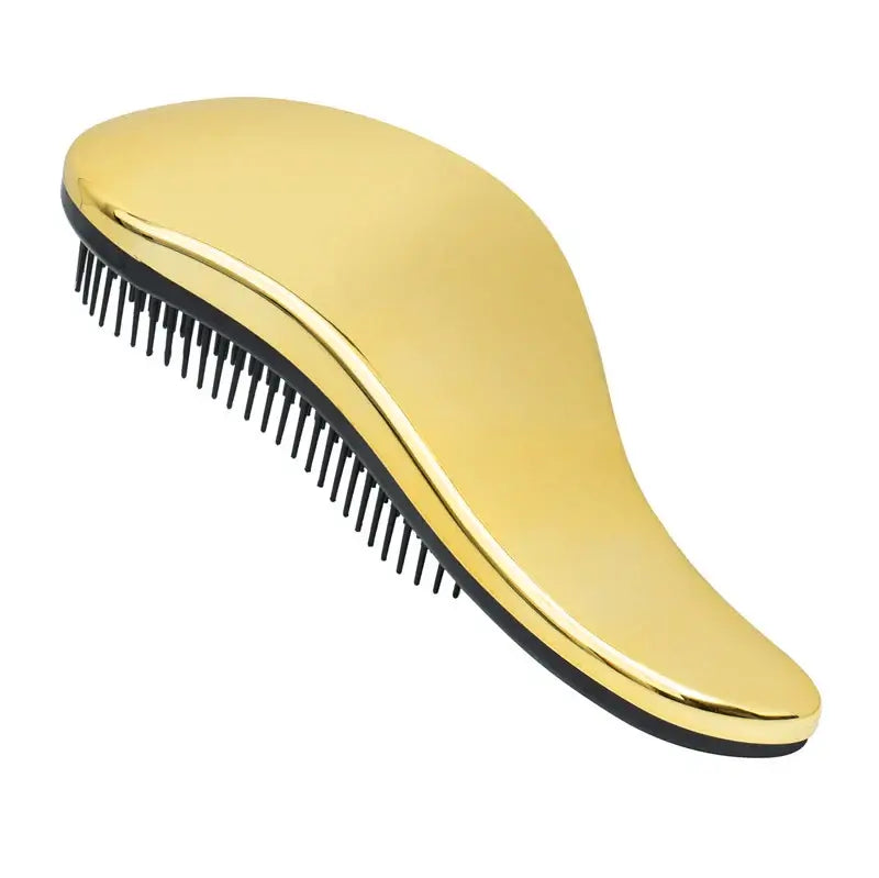 Shine Detangling Hair Brush (Gold) Calicapelli Hair Tools