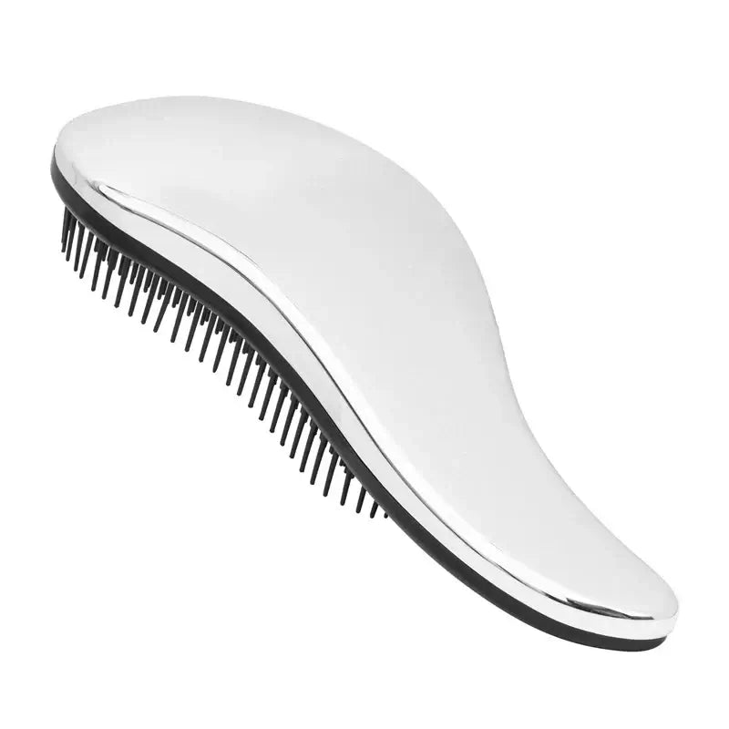 Shine Detangling Hair Brush (Silver) Calicapelli Hair Tools