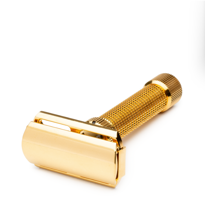 Rex Supply Co. Ambassador DeLuxe Gold Adjustable Stainless Steel DE Razor RSC-101G Pasteur Pharmacy