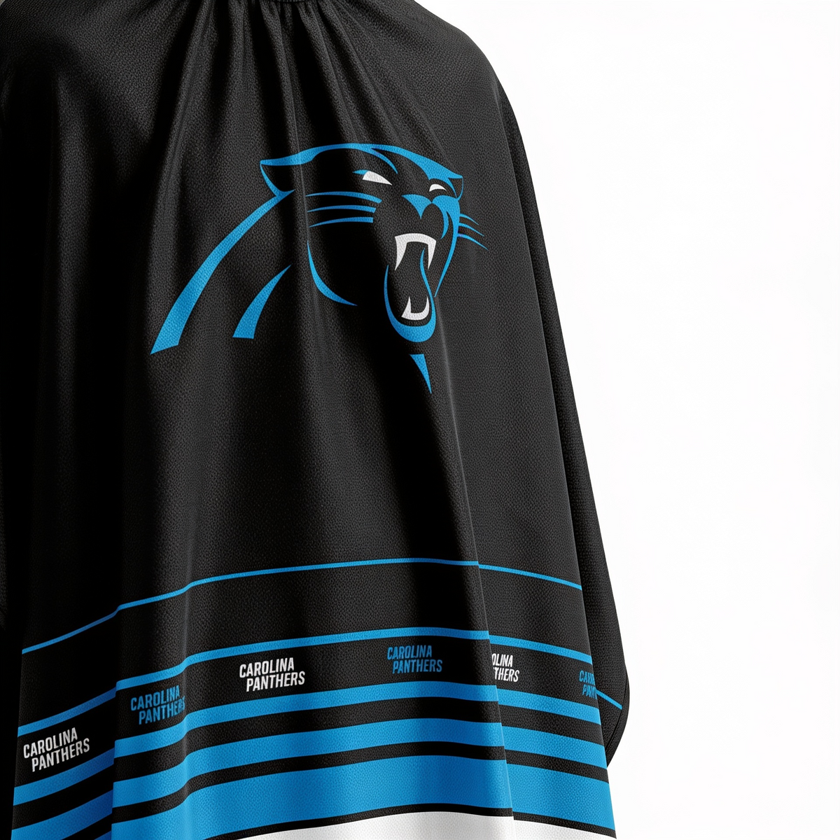 Carolina Panthers Barber Cape myteamcape
