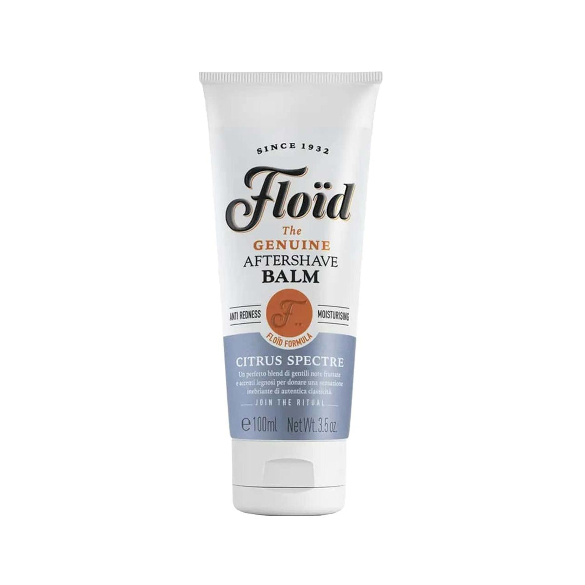 Floid Citrus Spectre After Shave Balm - Soothes & Moisturizes Skin, Citrus Scent, 3.38 fl oz Beauty Care Bag
